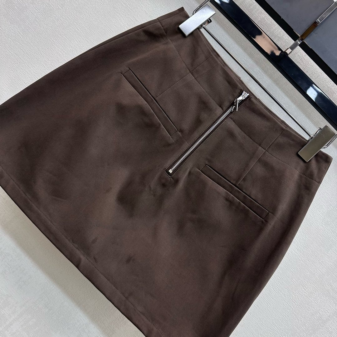 TAILORED BELTED BLAZER & MINI SKIRT SET