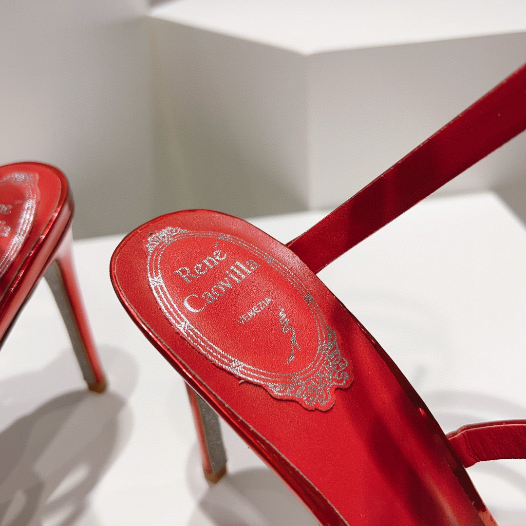 RUBY CHROME HEELS
