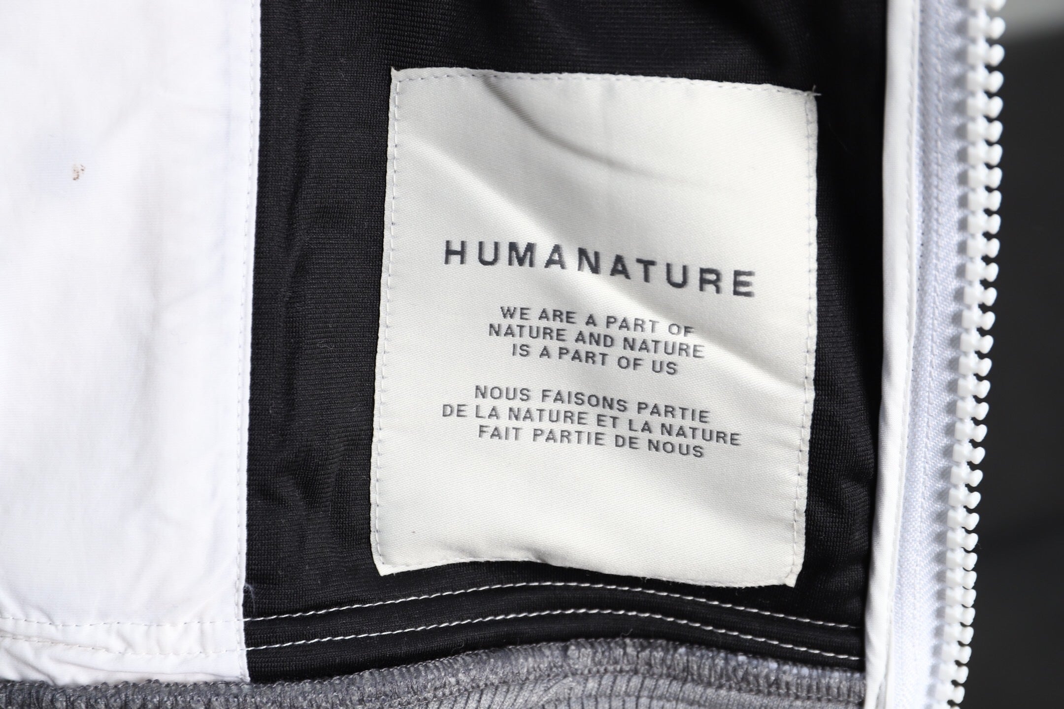 GREY ZIP-UP WOOL BLEND VEST