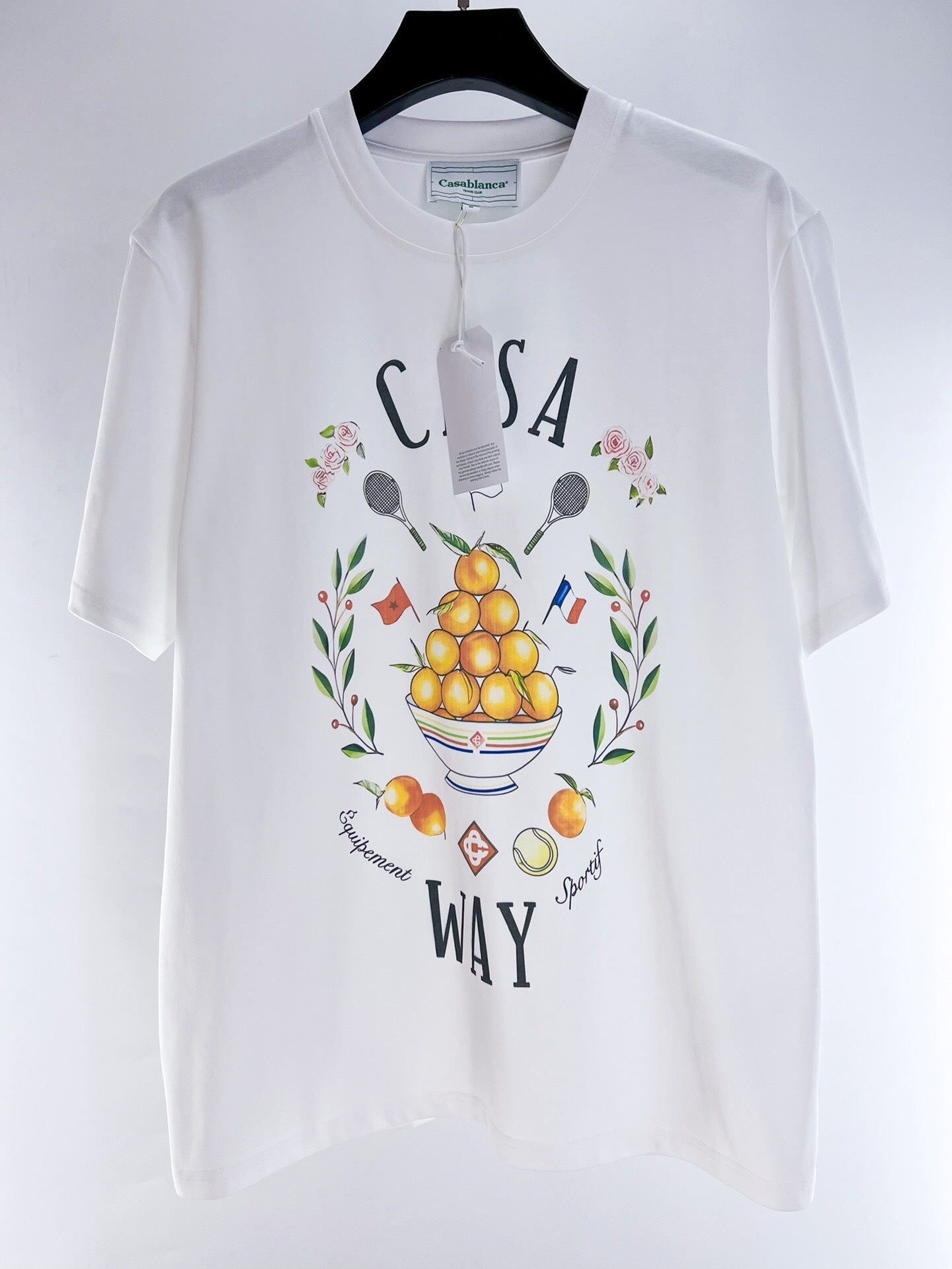 ORANGE GRAPHIC T-SHIRT