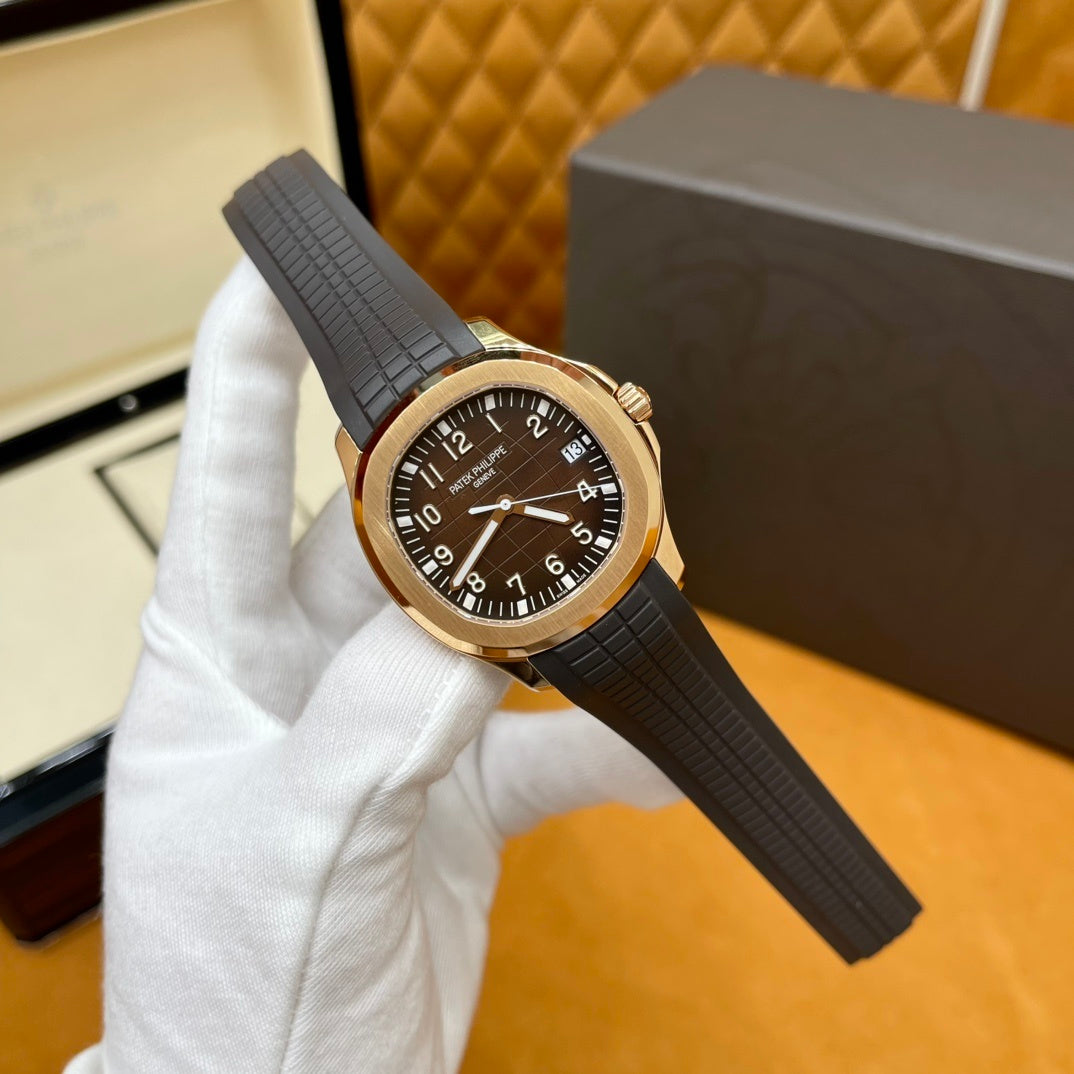 SPORT LUXURY BROWN DIAL WATCH