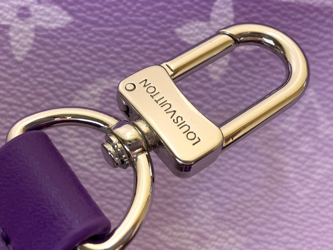 PURPLE GRADIENT STATEMENT TOTE