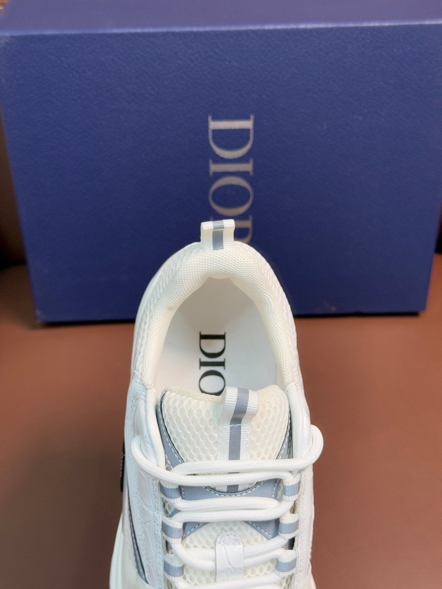 WHITE & SILVER CHUNKY DESIGNER SNEAKERS