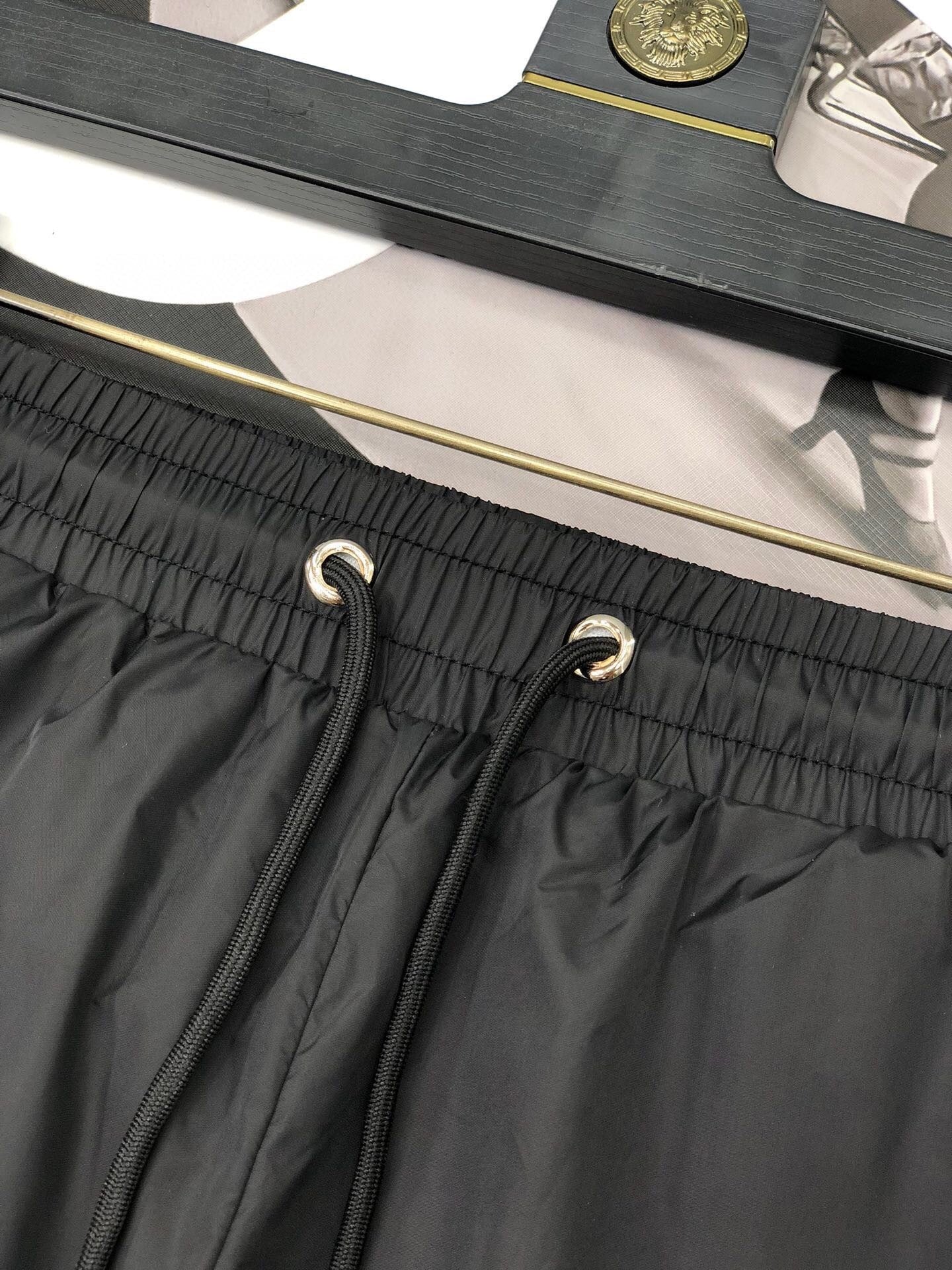 SPORT LOGO SWIM SHORTS – BLACK