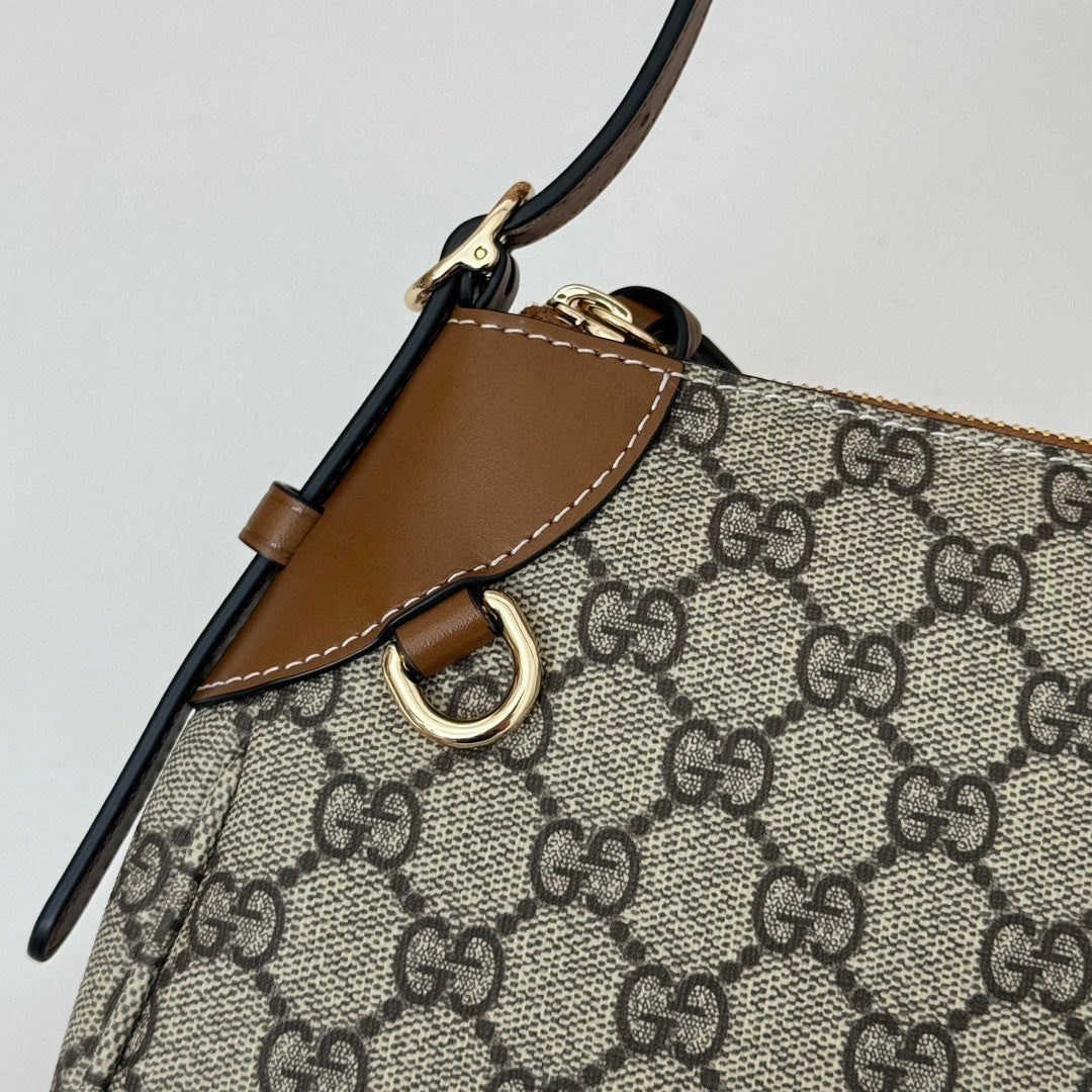 CLASSIC MONOGRAM CANVAS SHOULDER BAG
