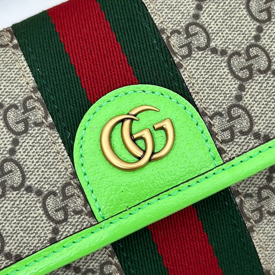 STRIPE MINI BELT BAG – NEON EDITION