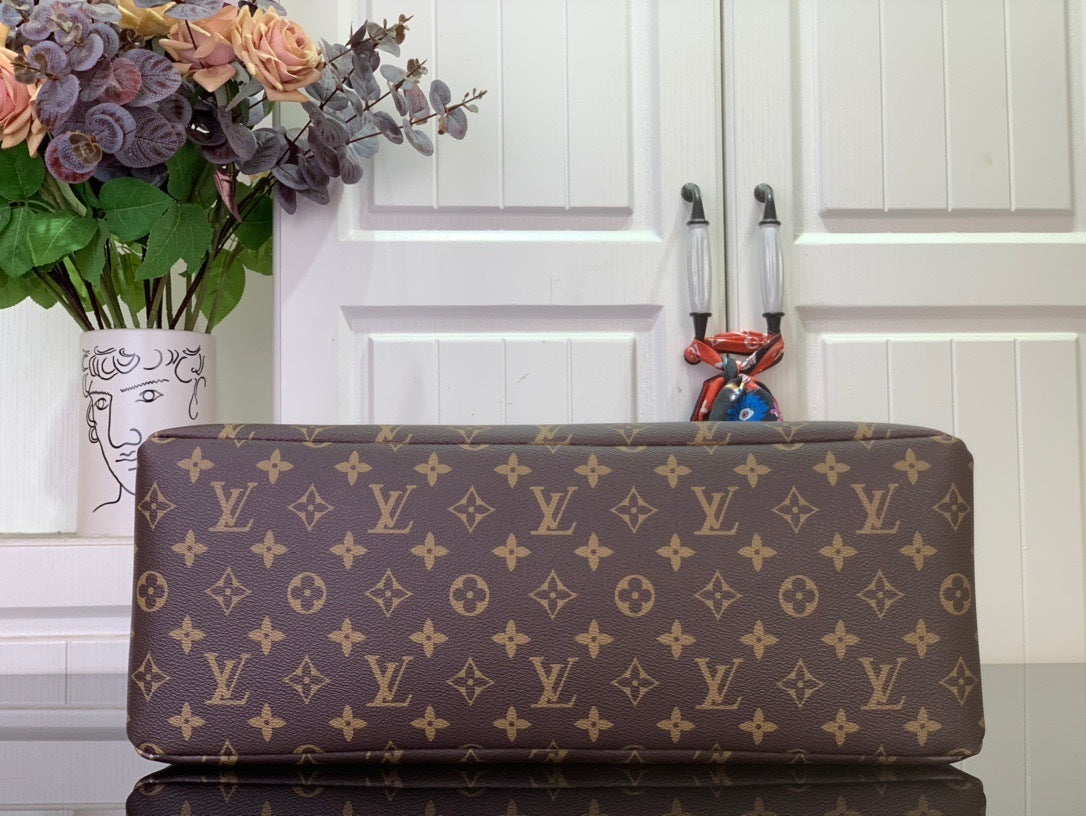 PURPLE GRADIENT STATEMENT TOTE