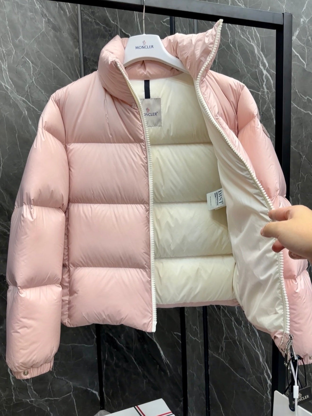 CLASSIC QUILTED ZIP PUFFER JACKET