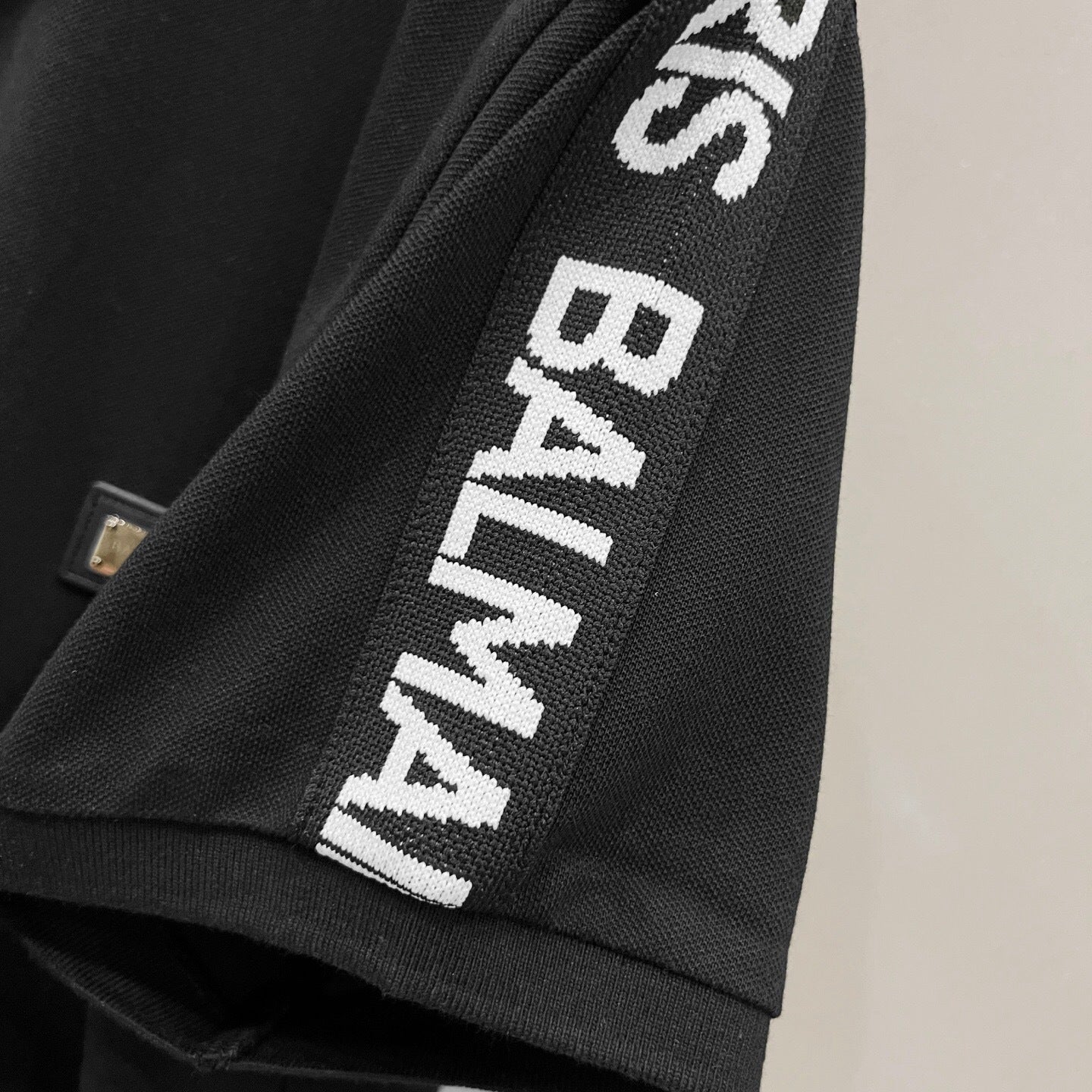 LOGO TAPE TRIM POLO SHIRT