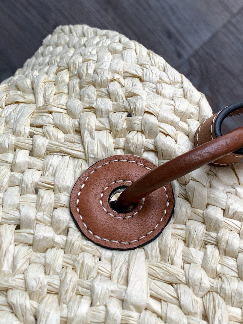 WOVEN ANAGRAM TOTE