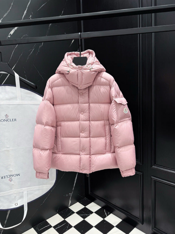 HOODED PUFFER DOWN JACKET