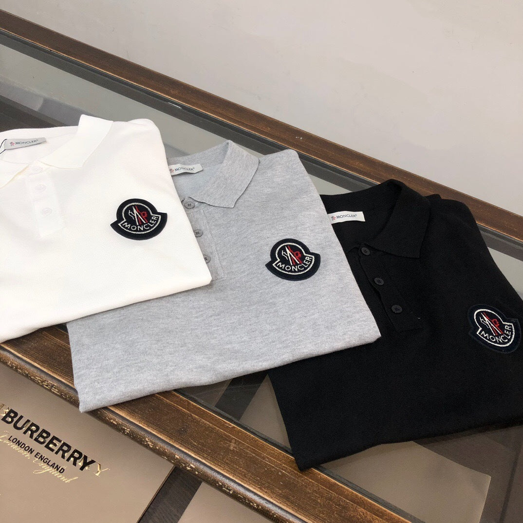 SIGNATURE LOGO PATCH POLO SHIRT (MULTI-COLOR OPTIONS)