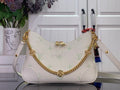 CHAIN ACCENT SHOULDER BAG