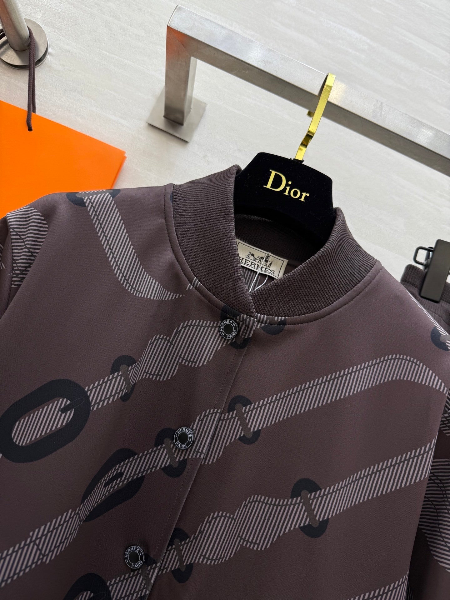 GRAPHIC PRINT BOMBER JACKET & MINI SKIRT SET