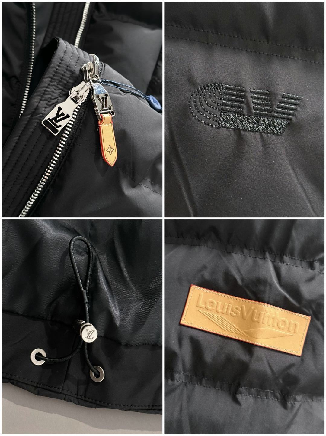 BLACK PADDED PUFFER JACKET WITH HOOD