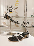 MIDNIGHT PEARL SANDALS