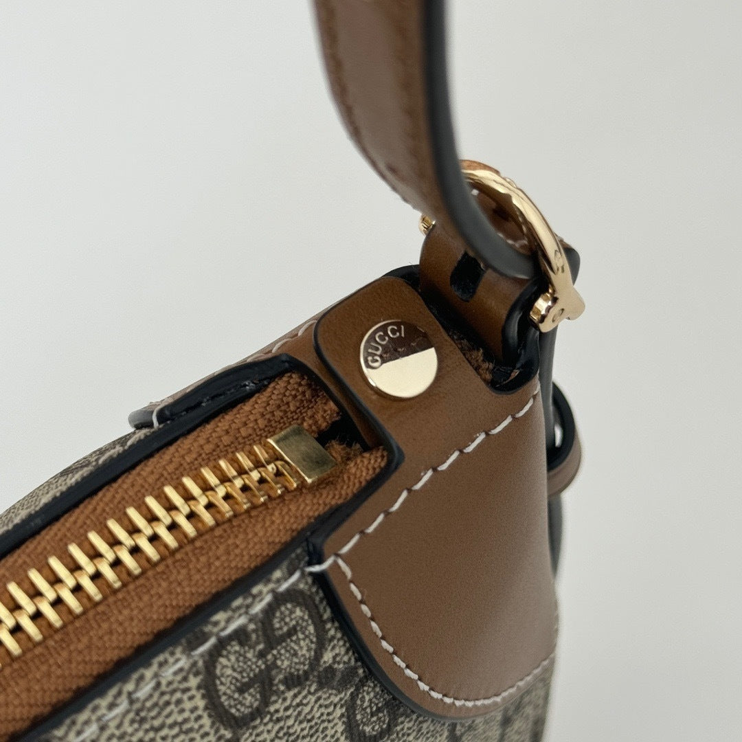 CLASSIC MONOGRAM CANVAS SHOULDER BAG