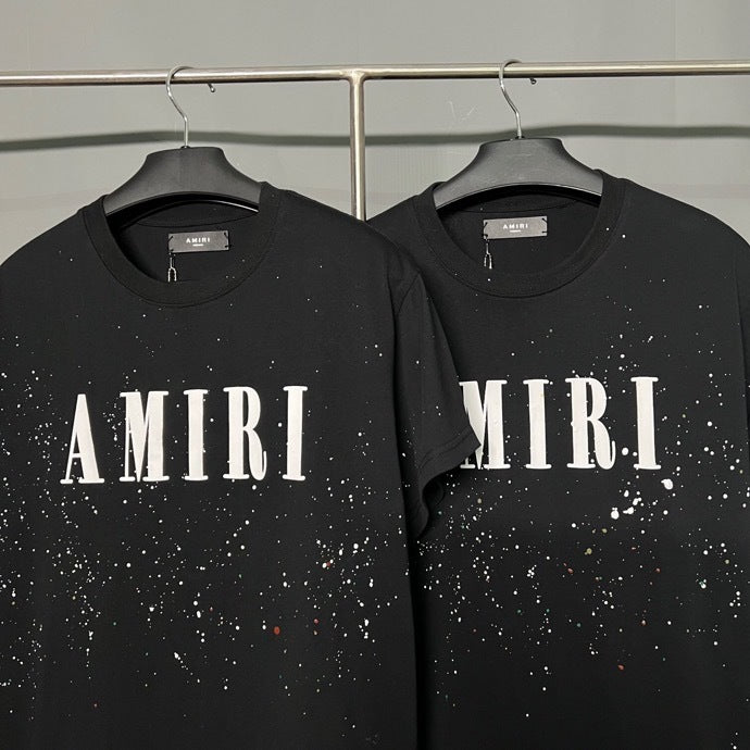 SPLATTER LOGO GRAPHIC T-SHIRT