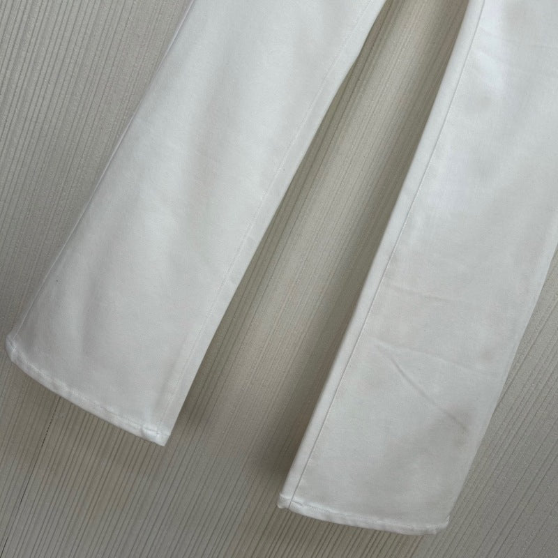 HIGH-WAIST FLARE PANTS