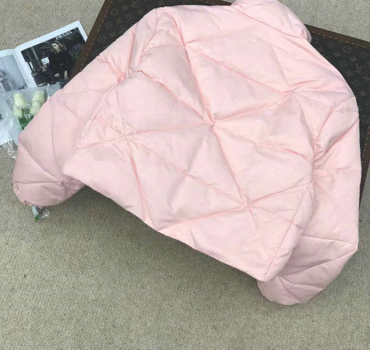 QUILTED CROPPED PUFFER JACKET