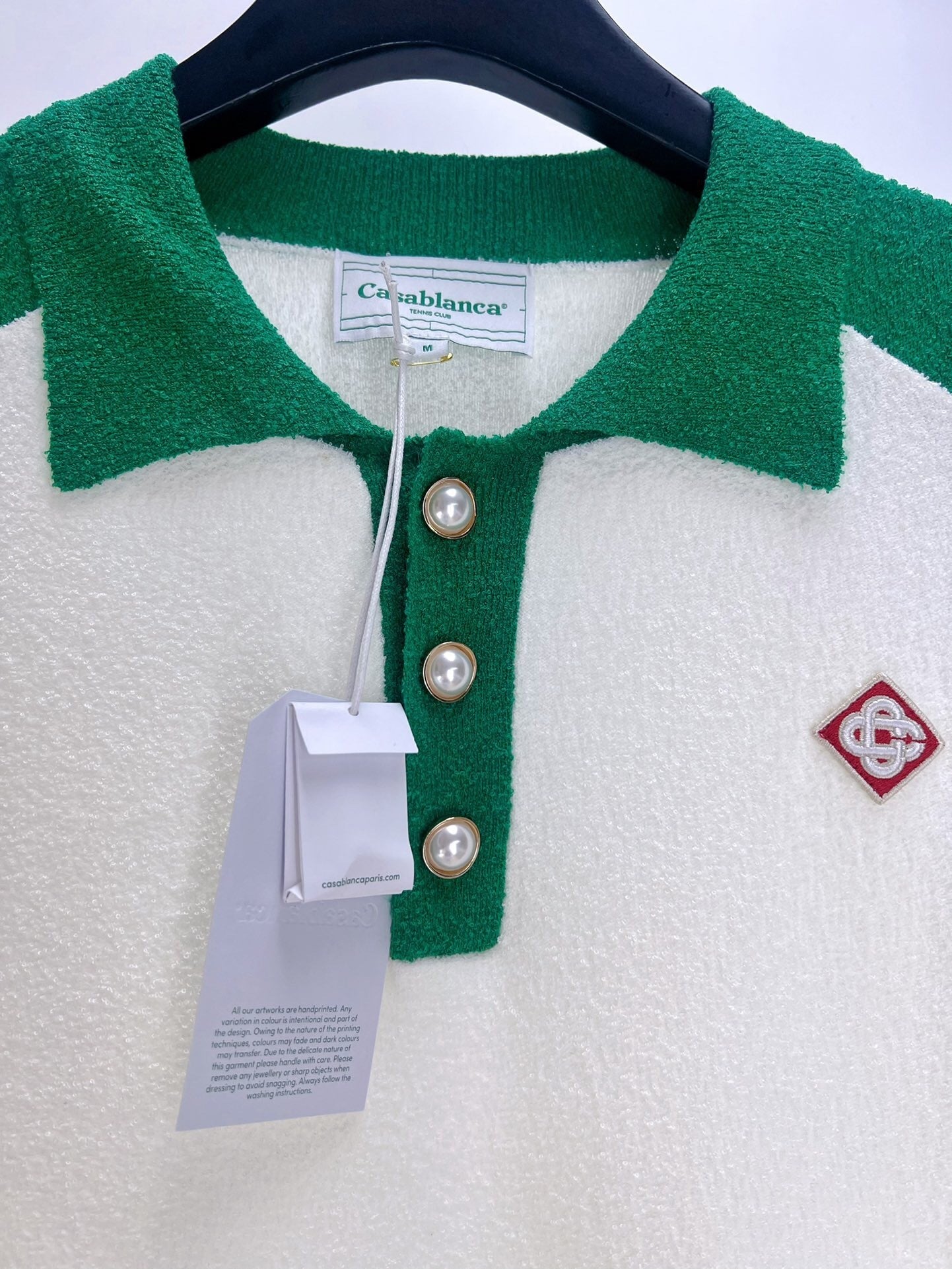 TERRY TEXTURE COLORBLOCK POLO