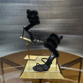 MIDNIGHT FUR HEELS
