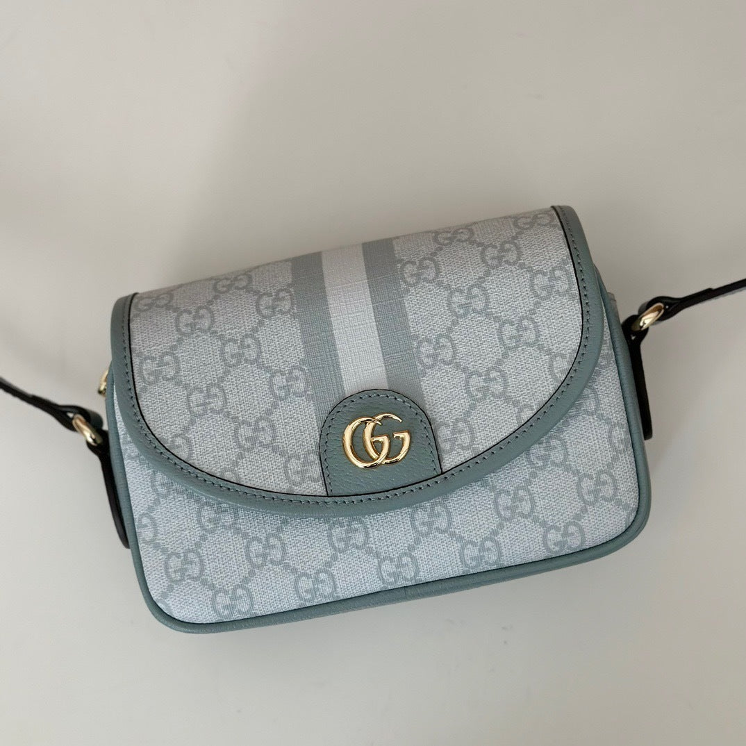 CLASSIC MONOGRAM STRIPE CROSSBODY BAG