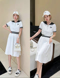 SPORTY PLEATED SKIRT SET