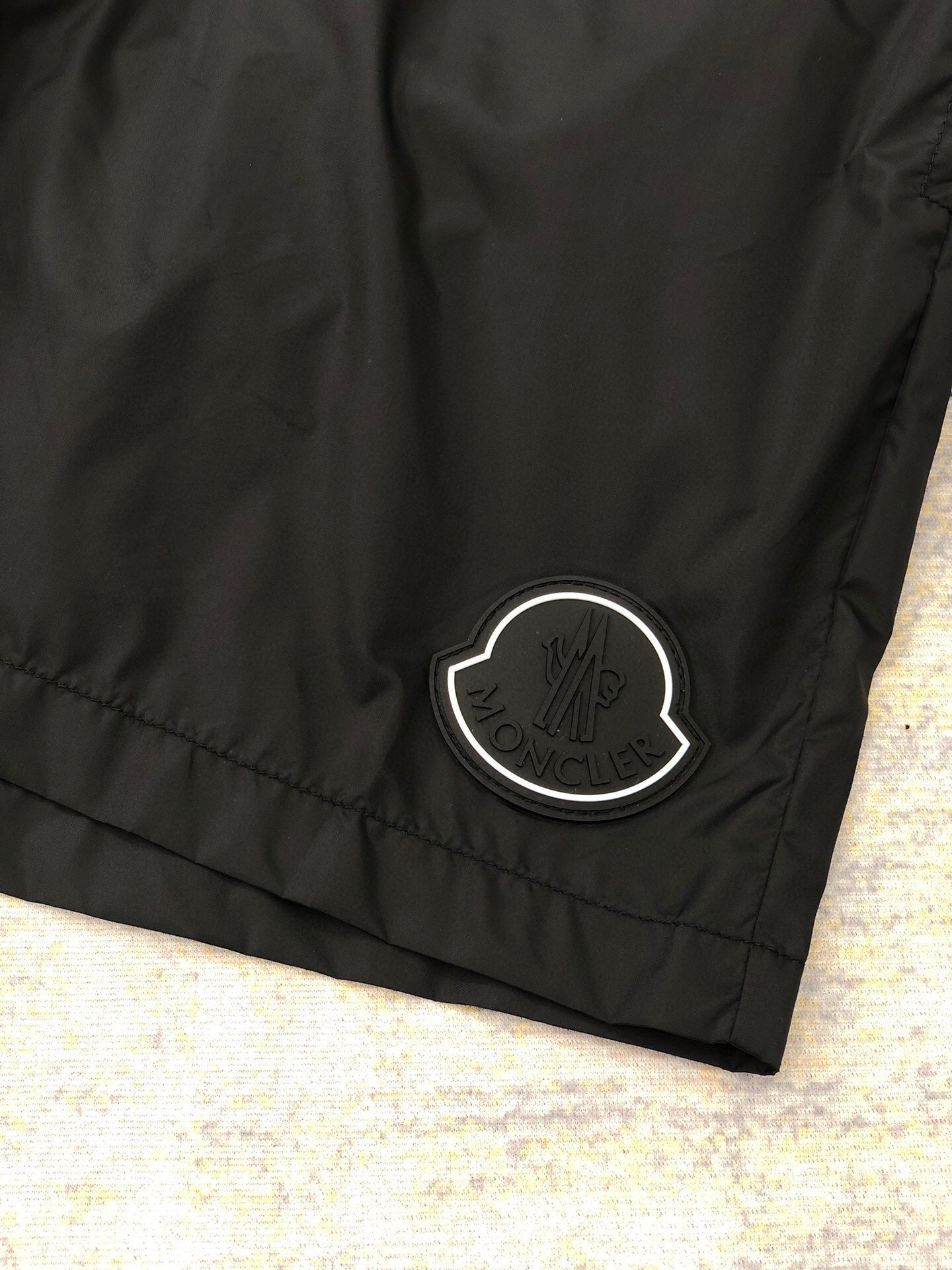 SPORT LOGO SWIM SHORTS – BLACK