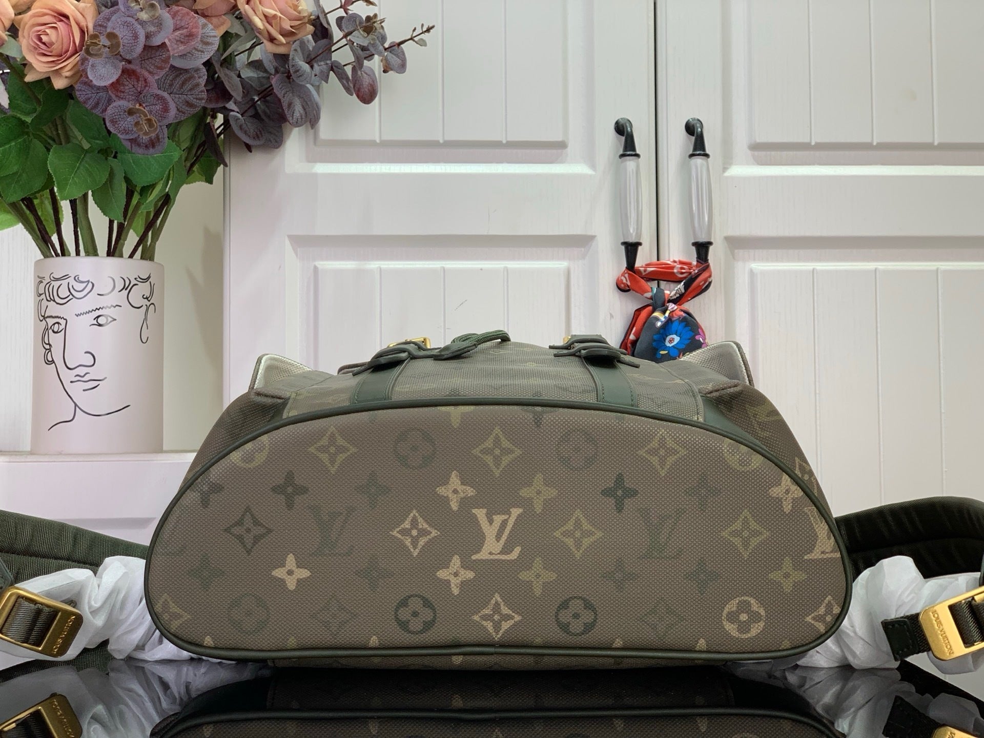 Monogram Canvas Utility Backpack