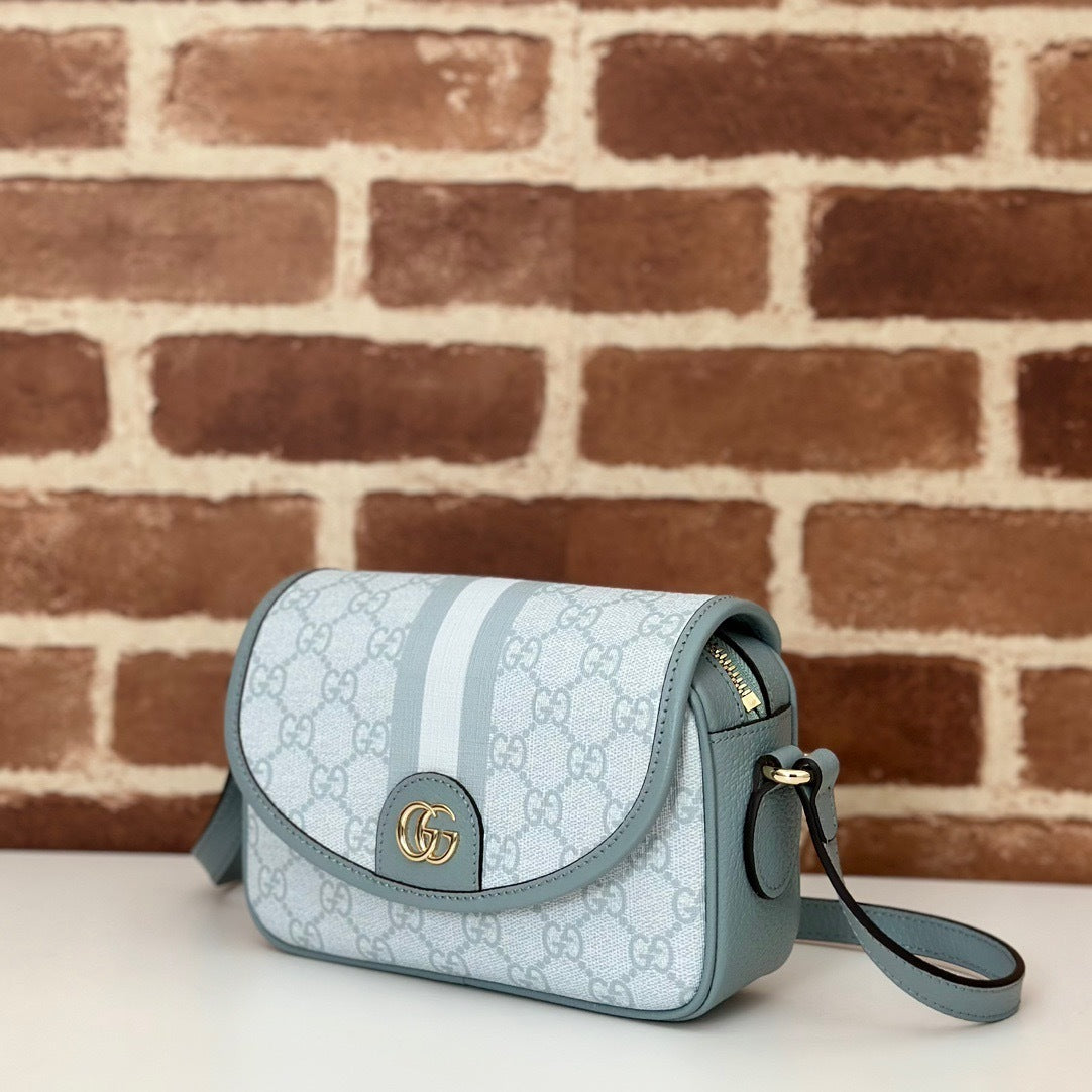 CLASSIC MONOGRAM STRIPE CROSSBODY BAG