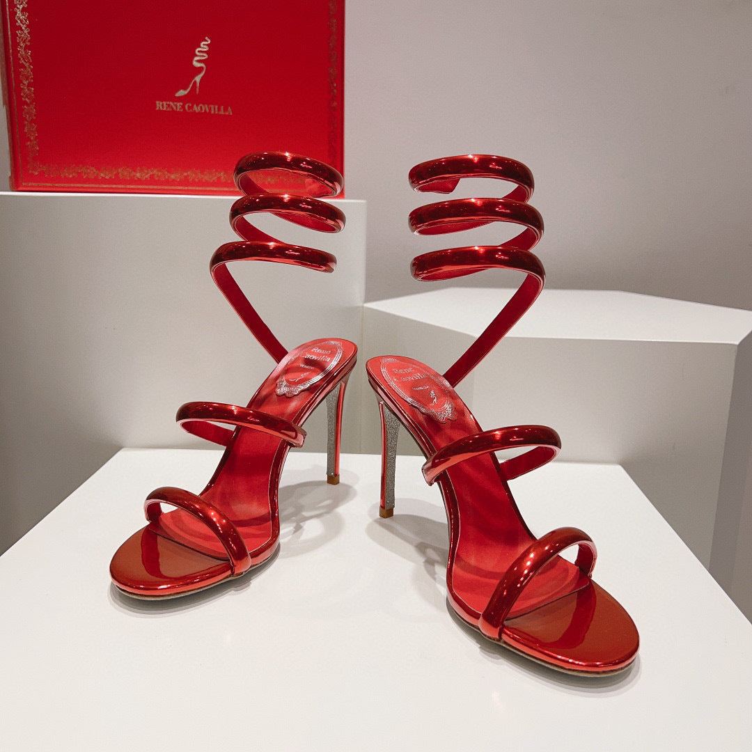 RUBY CHROME HEELS