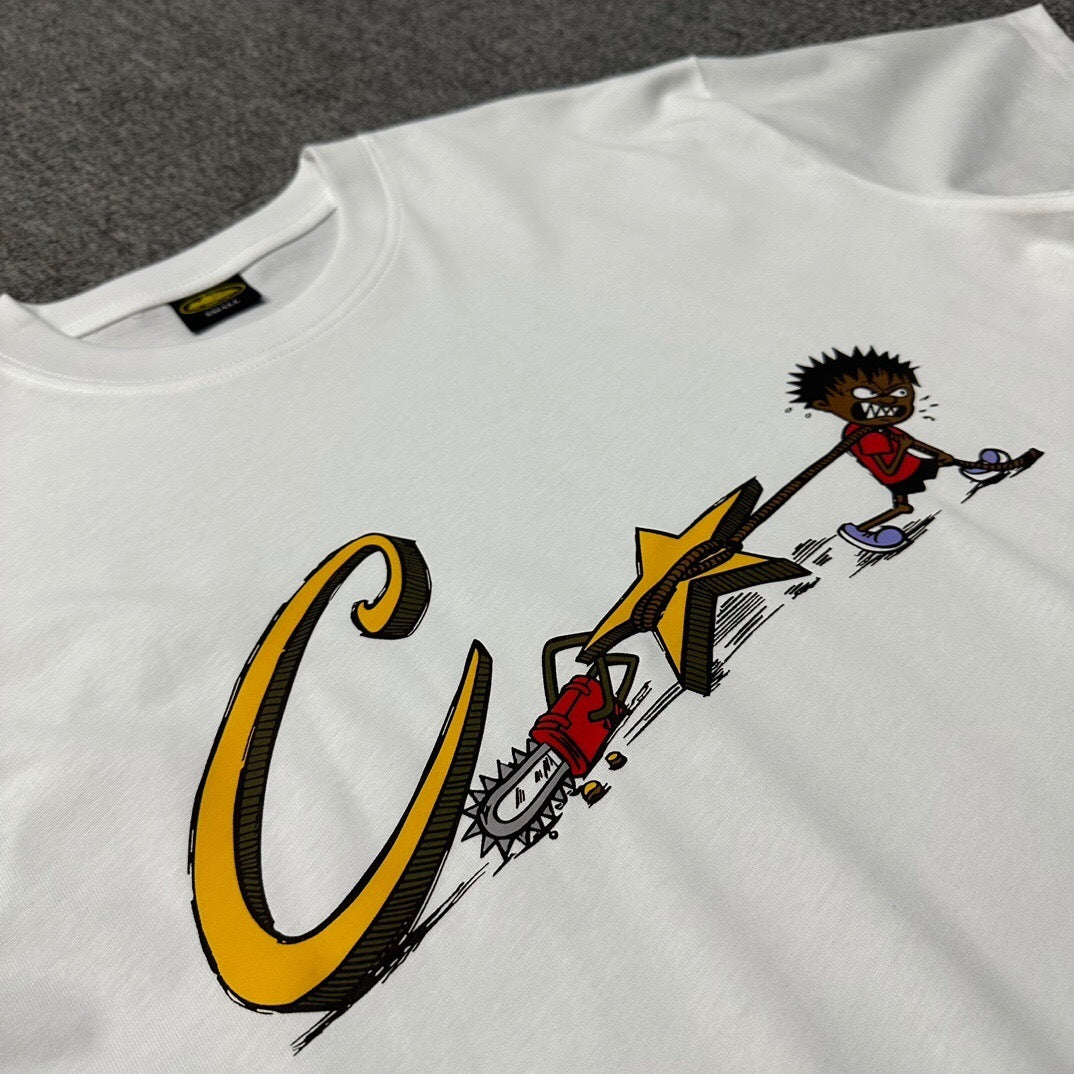 GRAPHIC PRINT COTTON T-SHIRT