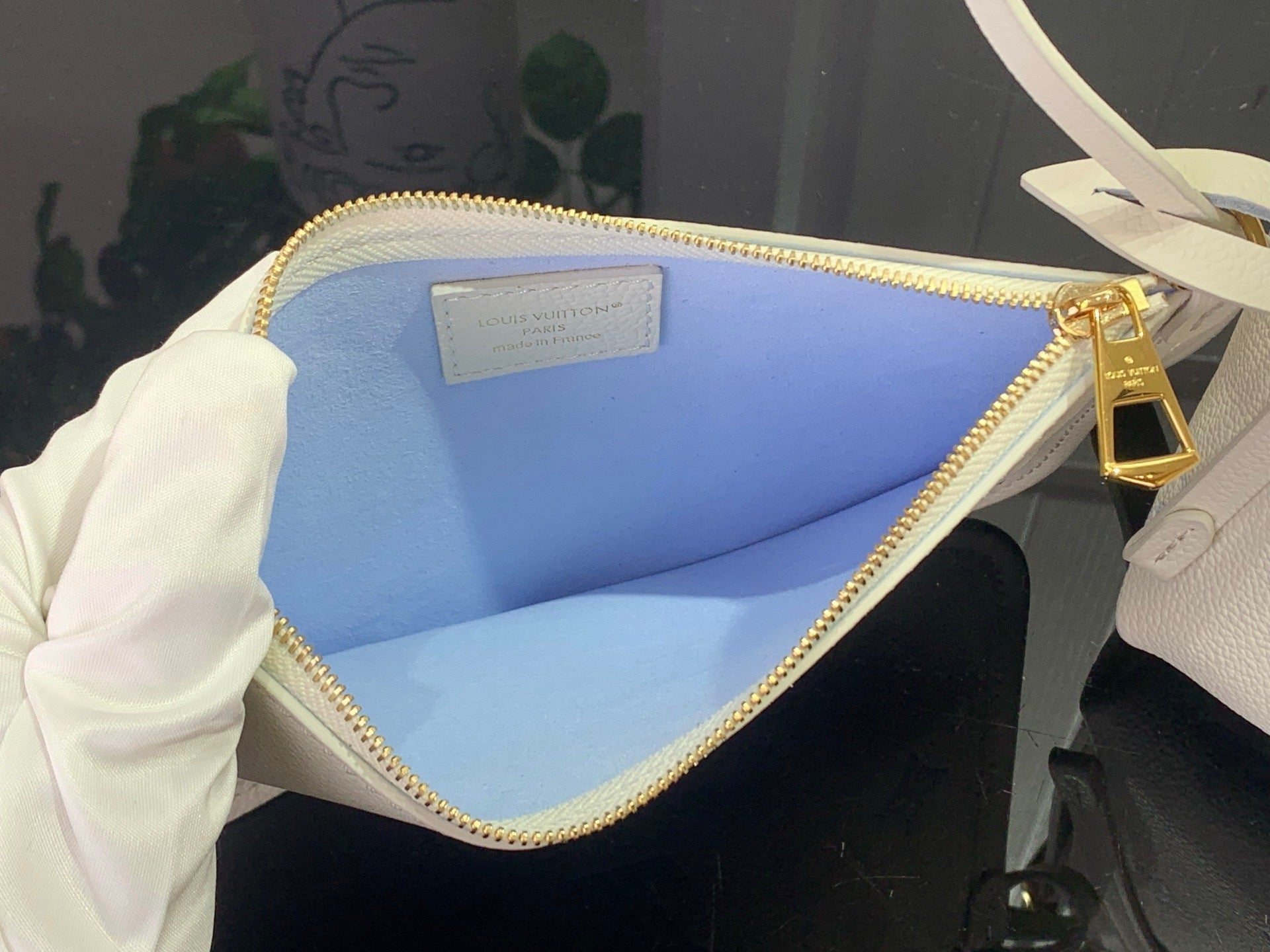 SOFT SHOULDER BAG WITH MATCHING POUCH