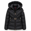 BELTED PUFFER JACKET