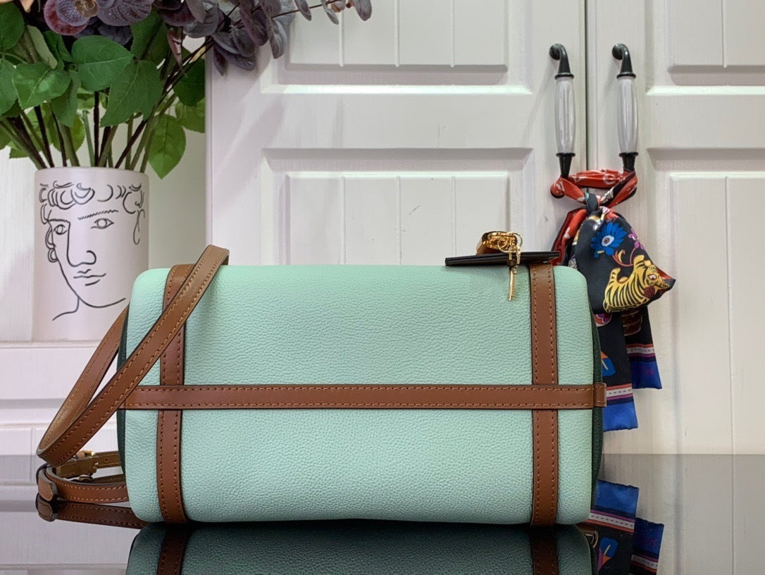 SOFT CYLINDER CROSSBODY BAG