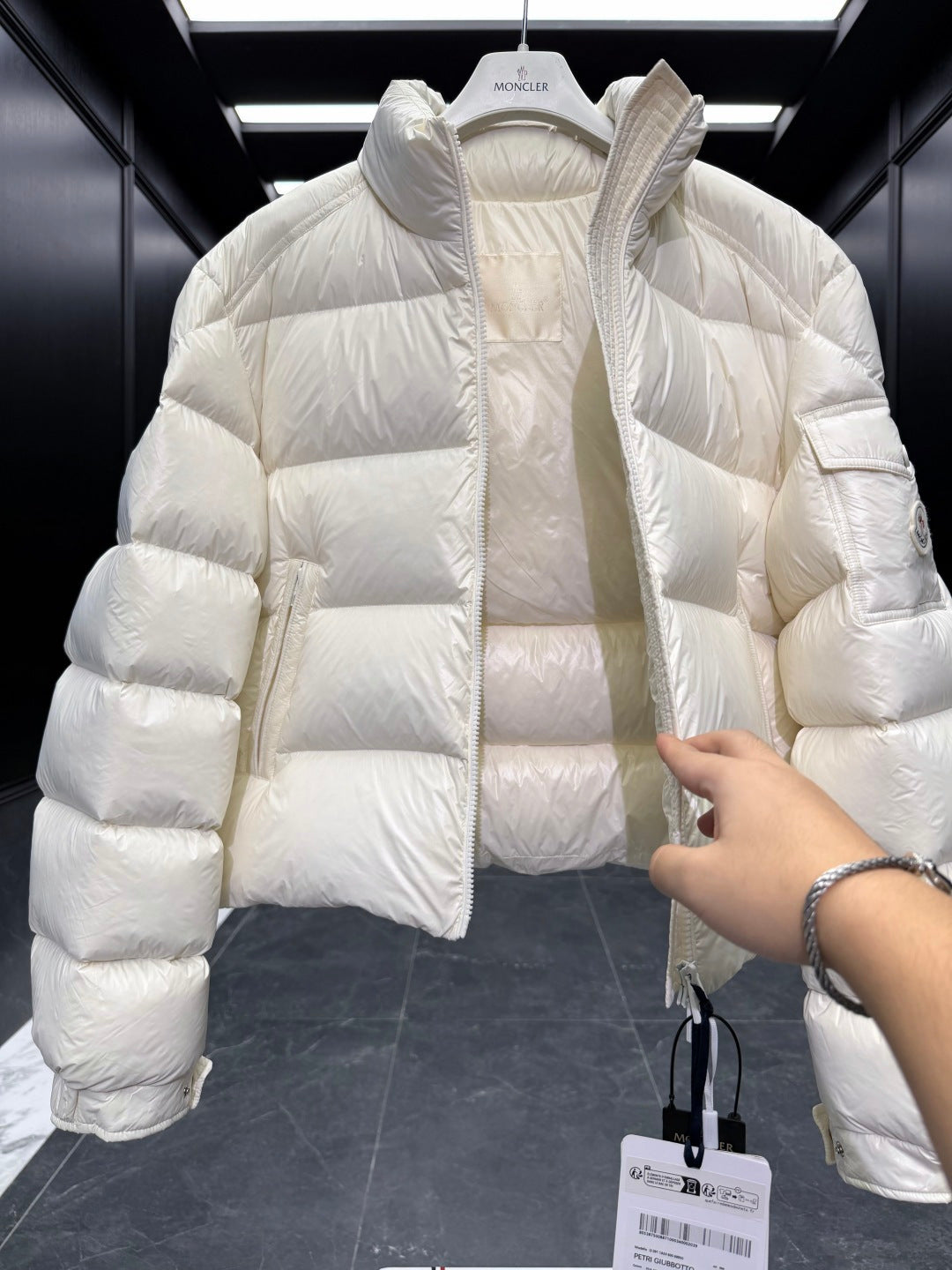 LUXURY QUILTED PUFFER DOWN JACKET