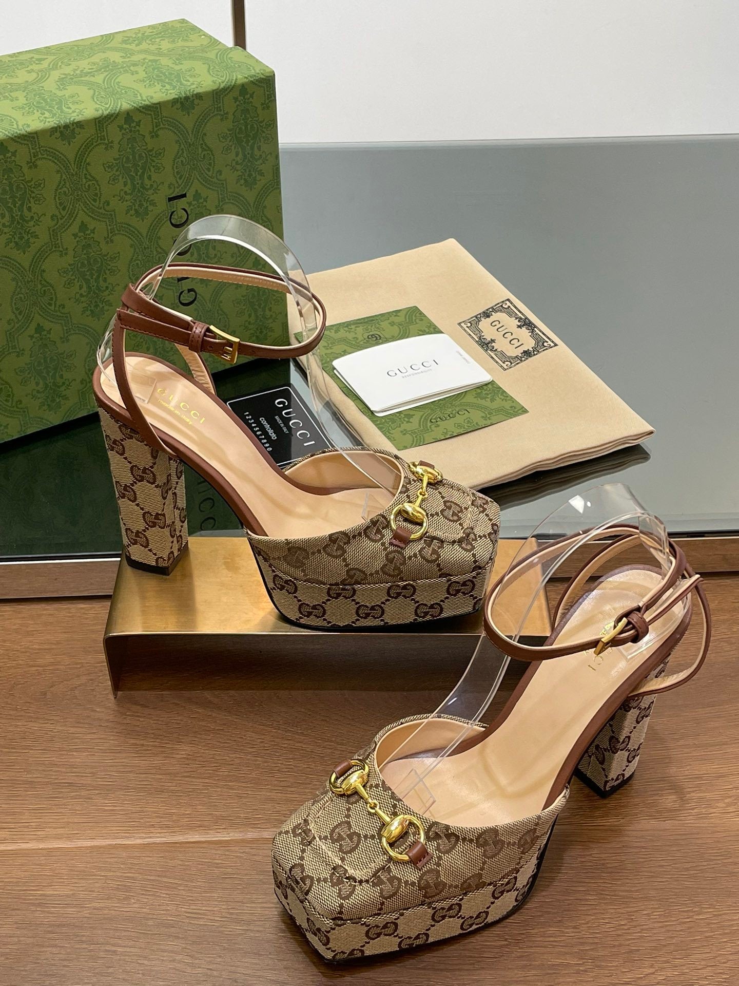BEIGE PLATFORM STRAPPY HEEL SANDALS