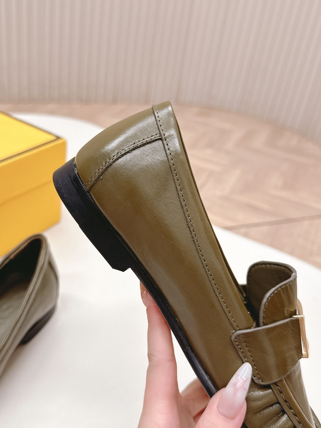 CLASSIC BUCKLE LOAFERS WITH ANIMAL PRINT OPTION