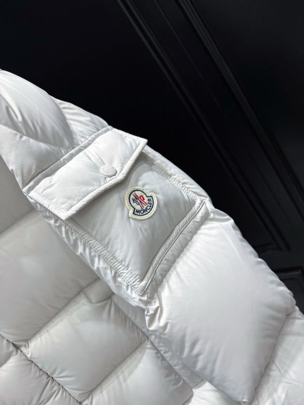 HOODED PUFFER DOWN JACKET