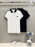 LOGO TAPE TRIM POLO SHIRT