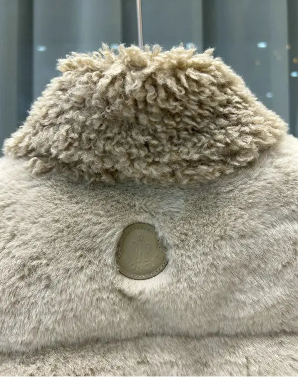 SHERPA BELTED QUILTED VEST