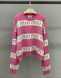 STRIPED KNIT SWEATER