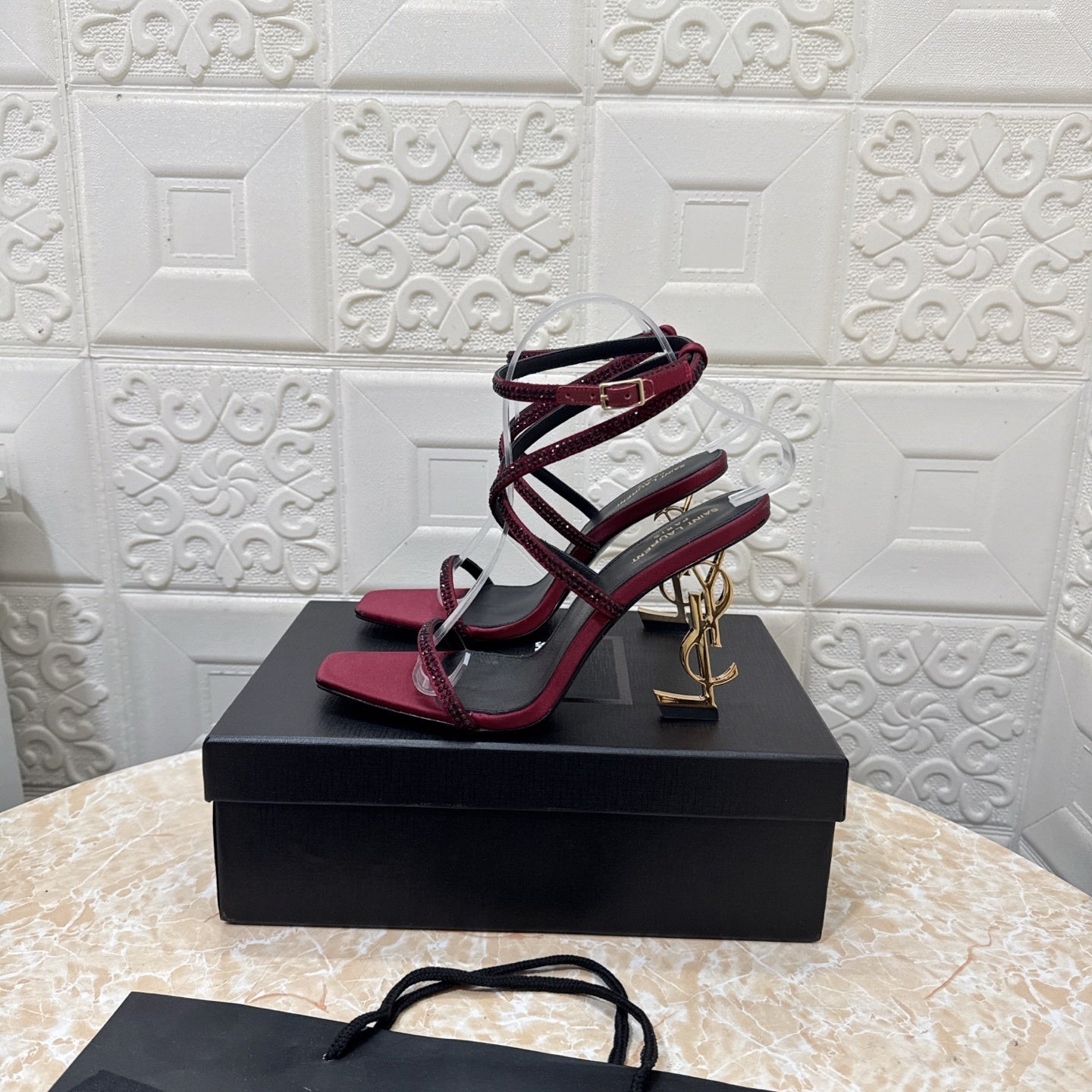 LUXURY STRAPPY HEEL SANDALS