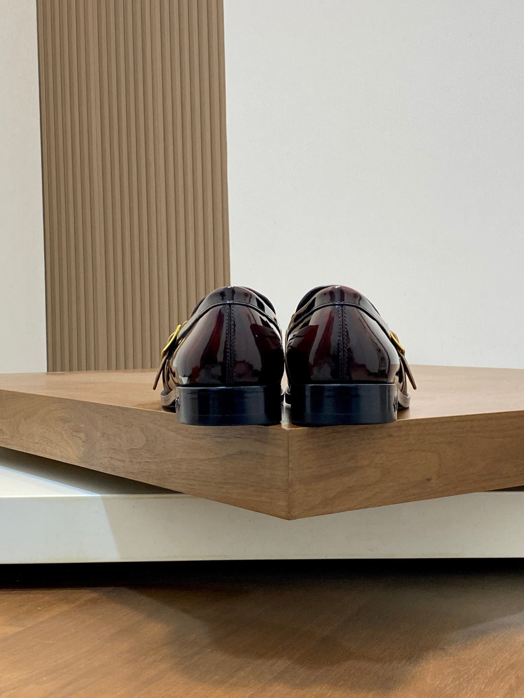 PATENT LEATHER LOAFERS