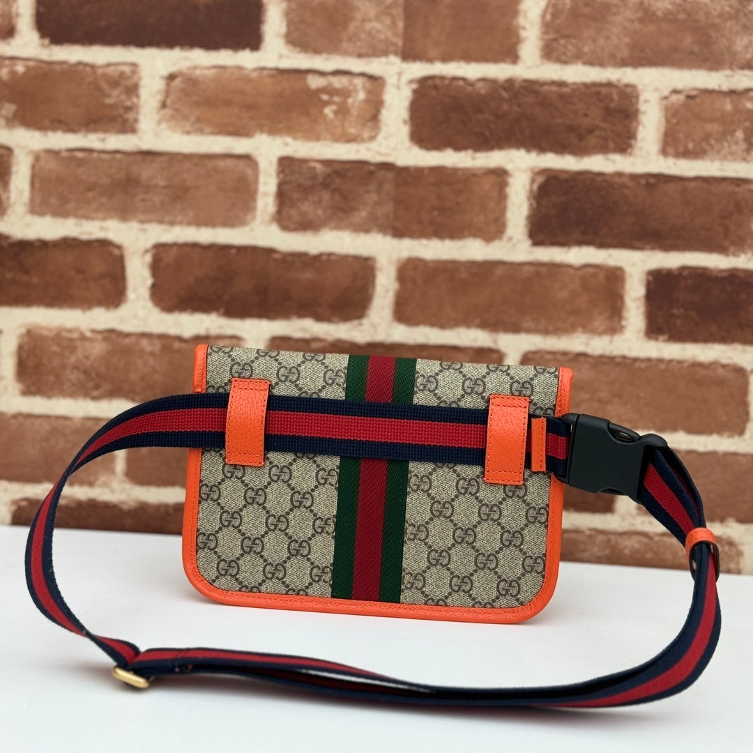 STRIPE MINI BELT BAG – ORANGE EDITION