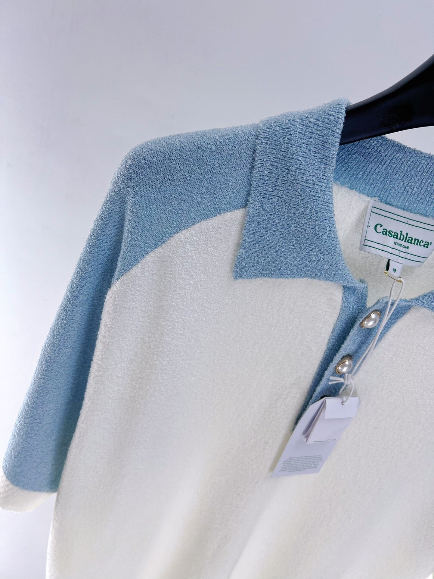 TERRY TEXTURE COLORBLOCK POLO