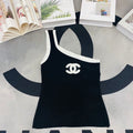 MODERN ONE-SHOULDER CASUAL TANK