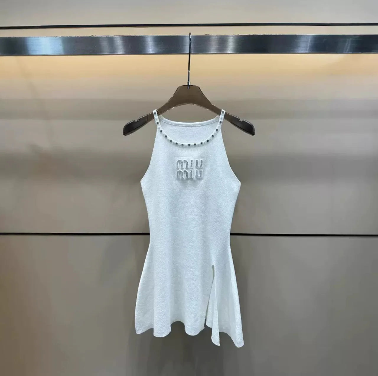 HALTER MINI DRESS