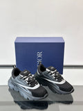 BLACK & GREY DESIGNER RUNNER SNEAKERS